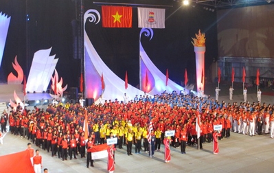 Eröffnung der Südostasienschulspiele